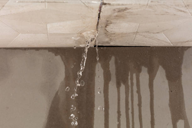 Professional Sewage Cleanup technician working in Hockley, TX